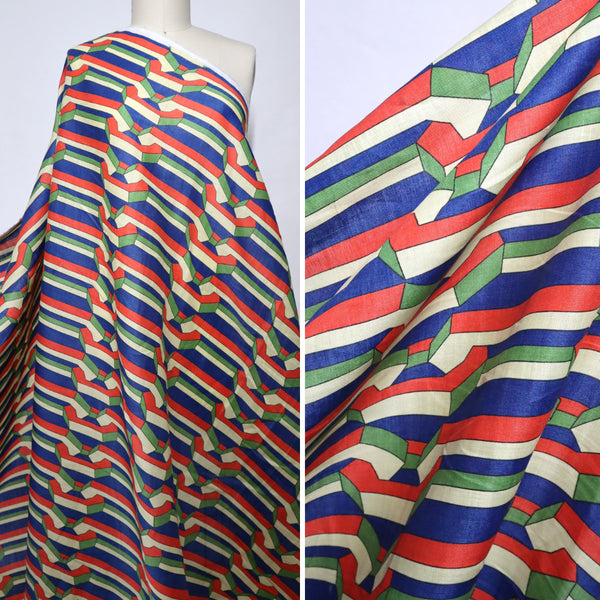 *Cloth Edit Exclusive ~ 100% Ramie 'Geo Connections'